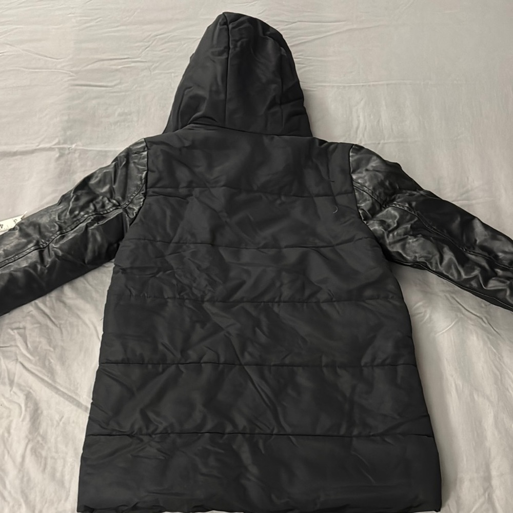 Kids Zara Black Hooded winter jacket - Picture 5 of 5